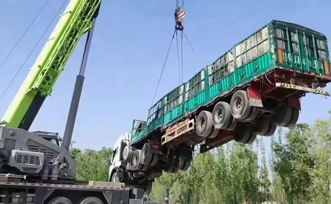 霍邱道路脱困救援案例